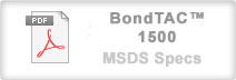 Download BondTac 1500 MSDS Specs